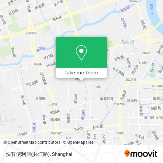 快客便利店(共江路) map