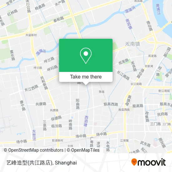 艺峰造型(共江路店) map