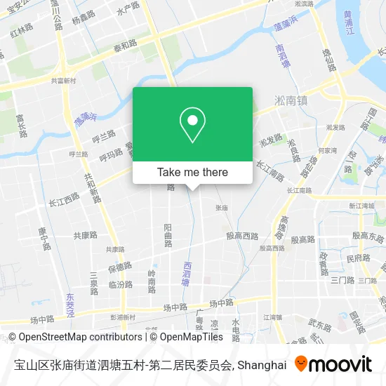 宝山区张庙街道泗塘五村-第二居民委员会 map