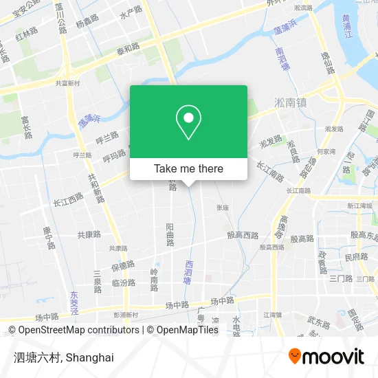 泗塘六村 map
