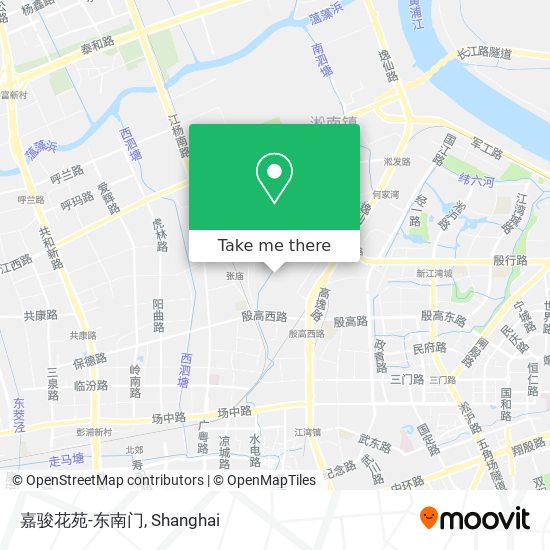 嘉骏花苑-东南门 map