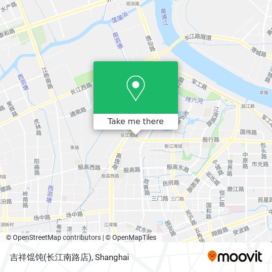 吉祥馄饨(长江南路店) map