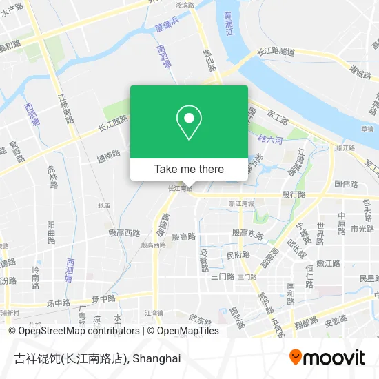 吉祥馄饨(长江南路店) map