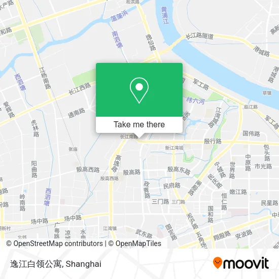 逸江白领公寓 map