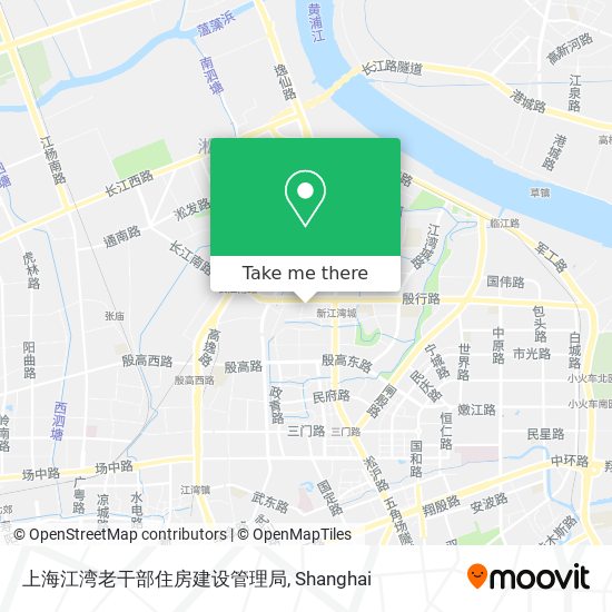 上海江湾老干部住房建设管理局 map