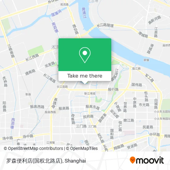 罗森便利店(国权北路店) map