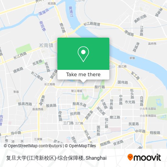 复旦大学(江湾新校区)-综合保障楼 map