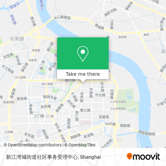 新江湾城街道社区事务受理中心 map