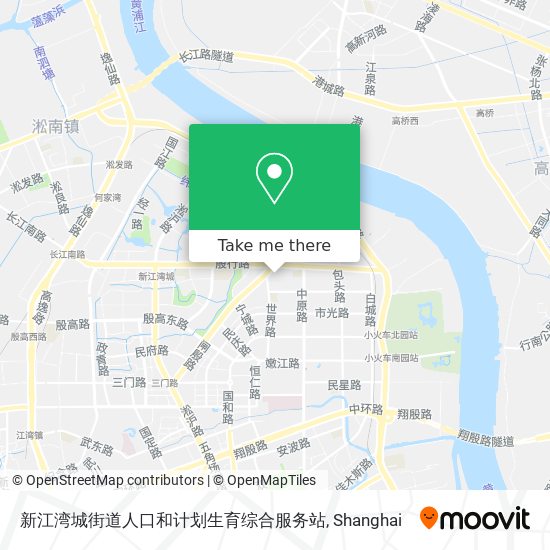 新江湾城街道人口和计划生育综合服务站 map