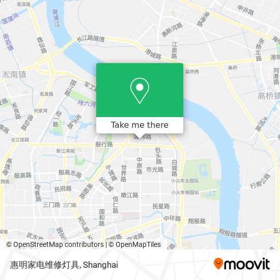 惠明家电维修灯具 map