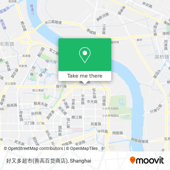 好又多超市(善高百货商店) map