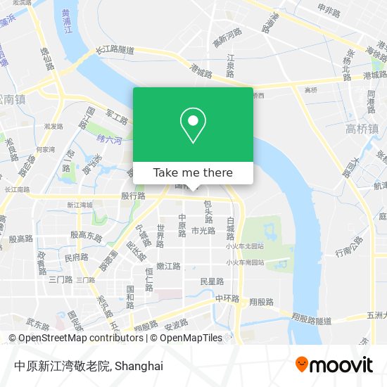 中原新江湾敬老院 map