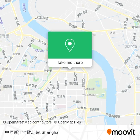 中原新江湾敬老院 map