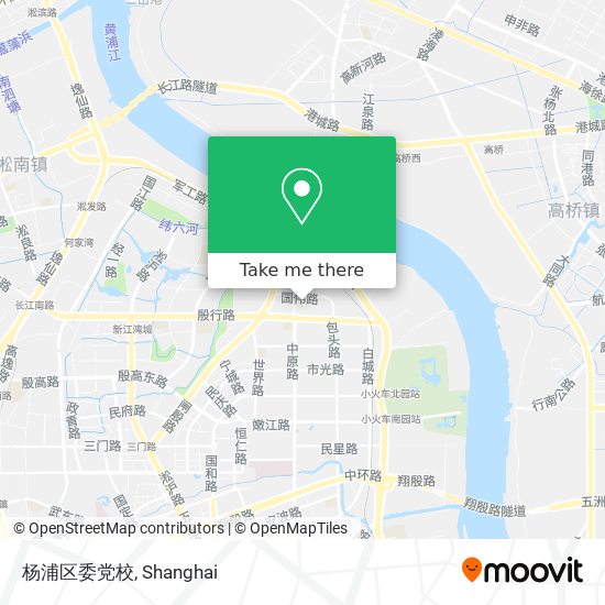杨浦区委党校 map