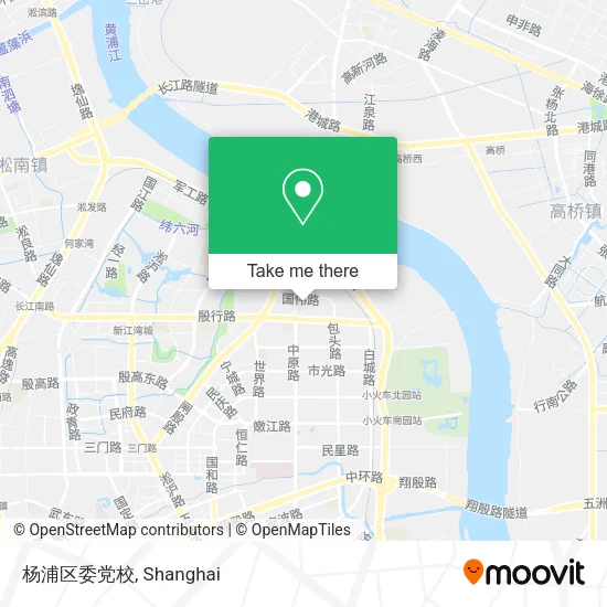 杨浦区委党校 map
