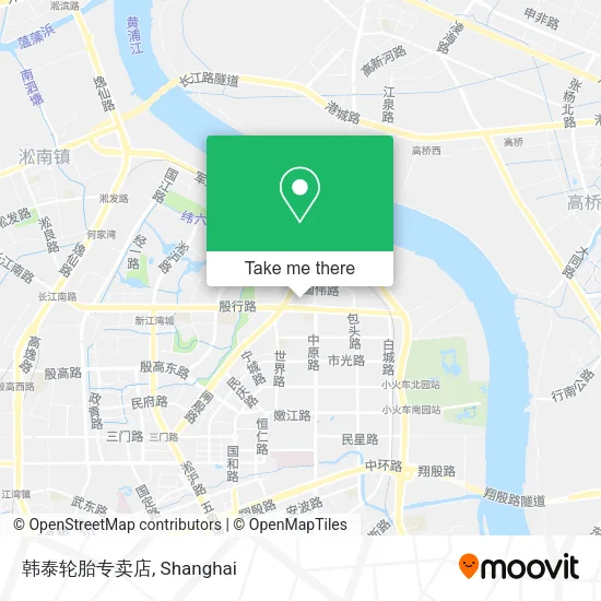 韩泰轮胎专卖店 map