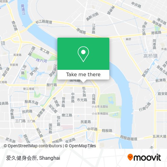 爱久健身会所 map