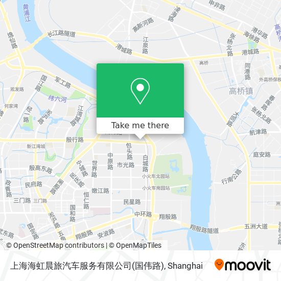 上海海虹晨旅汽车服务有限公司(国伟路) map