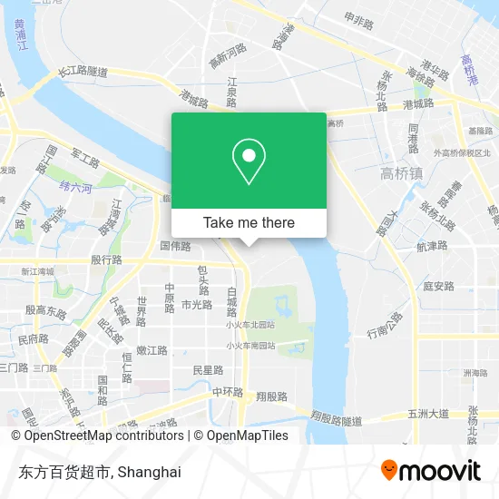东方百货超市 map