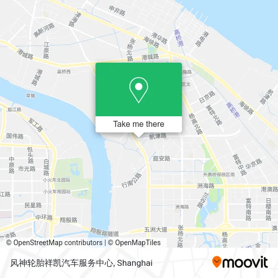 风神轮胎祥凯汽车服务中心 map