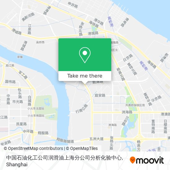中国石油化工公司润滑油上海分公司分析化验中心 map