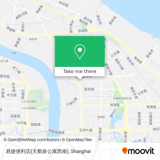 易捷便利店(天鹅泉公寓西南) map