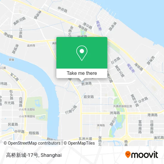 高桥新城-17号 map