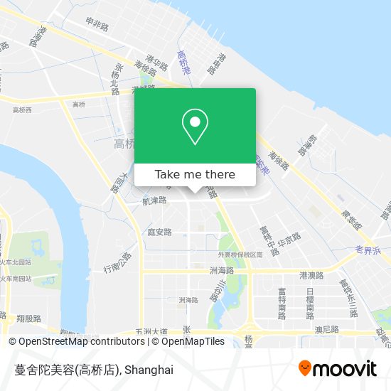 蔓舍陀美容(高桥店) map