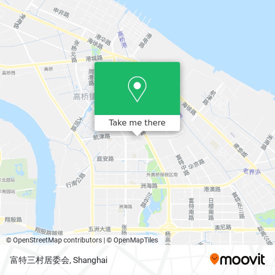 富特三村居委会 map