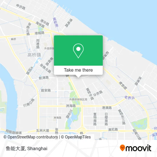 鲁能大厦 map