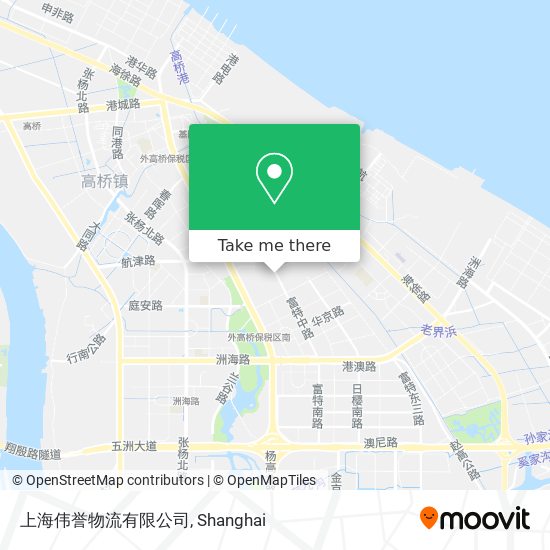 上海伟誉物流有限公司 map
