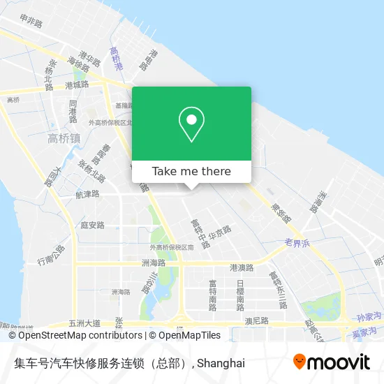 集车号汽车快修服务连锁（总部） map