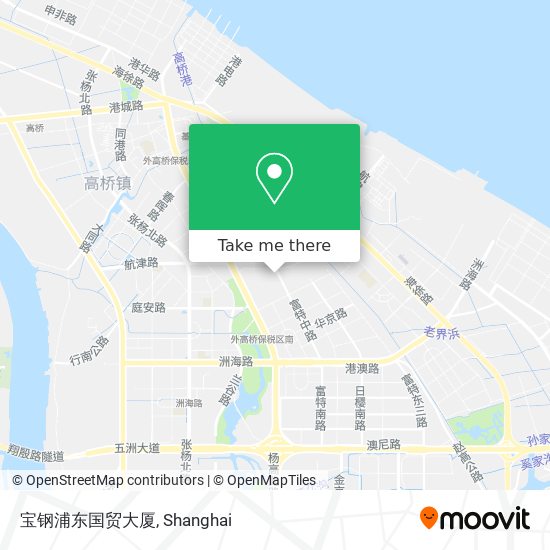 宝钢浦东国贸大厦 map