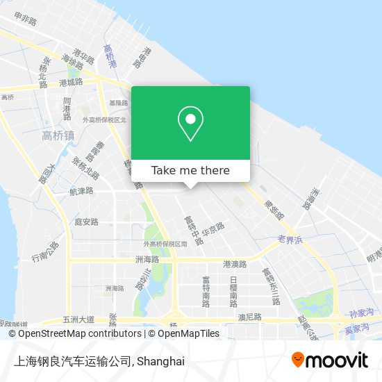 上海钢良汽车运输公司 map
