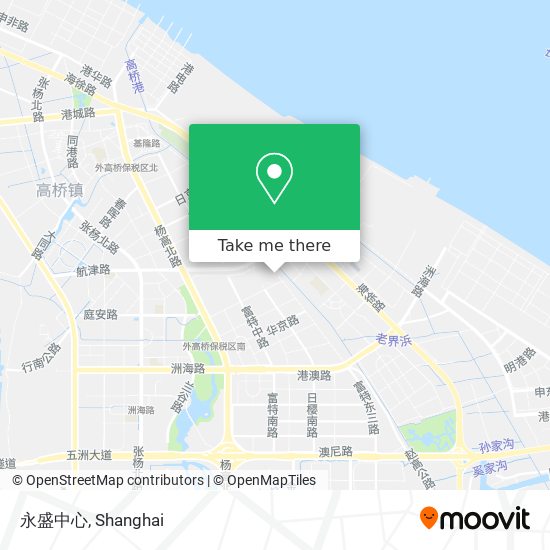 永盛中心 map