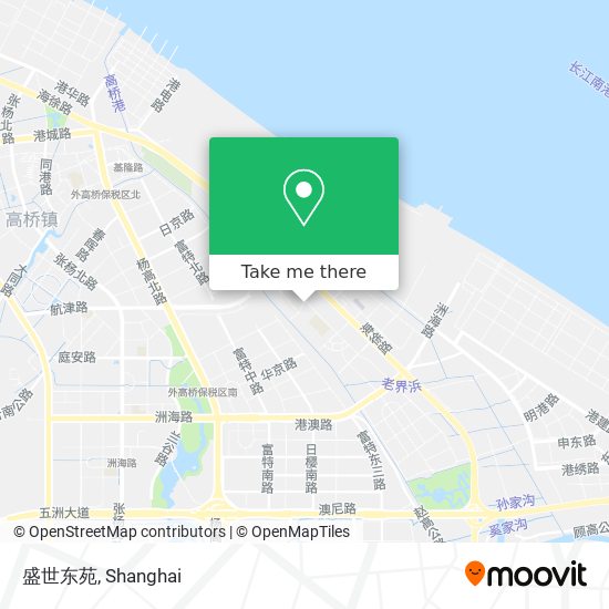 盛世东苑 map