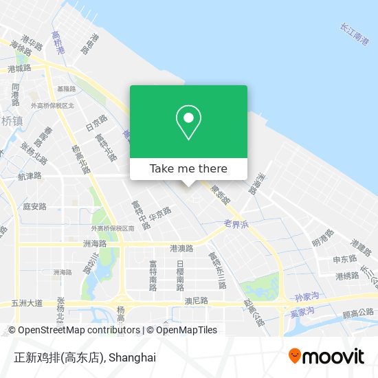 正新鸡排(高东店) map