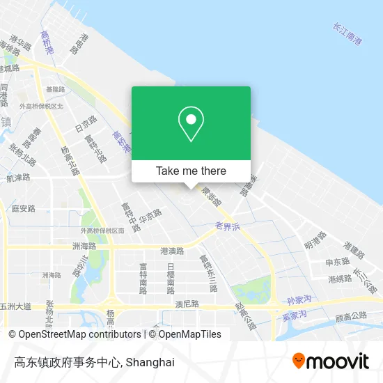 高东镇政府事务中心 map