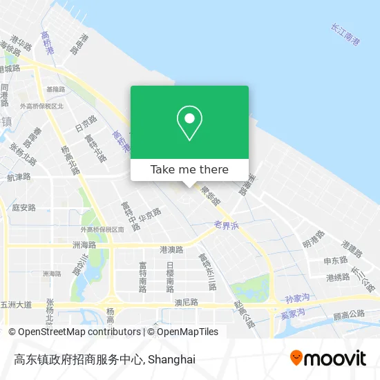 高东镇政府招商服务中心 map