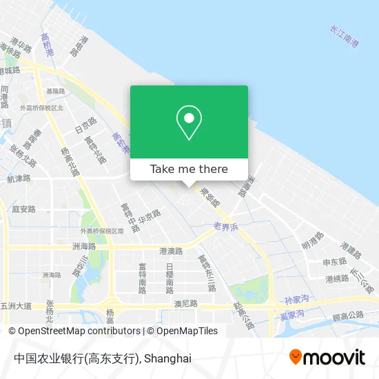 中国农业银行(高东支行) map