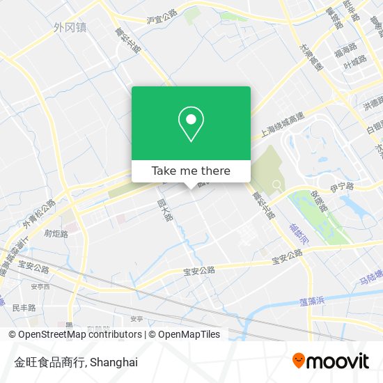 金旺食品商行 map