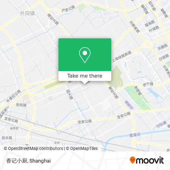 香记小厨 map