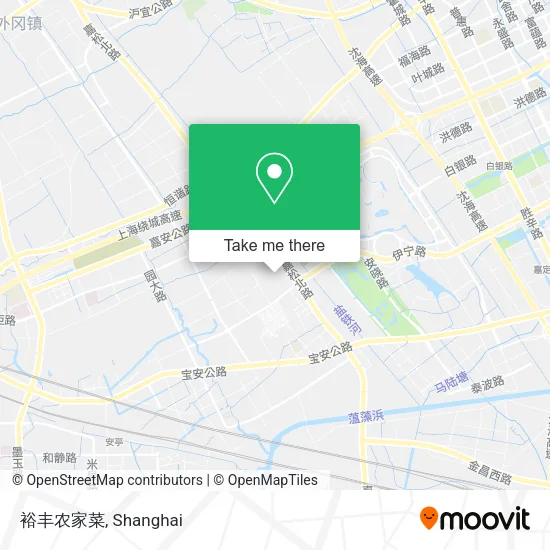 裕丰农家菜 map