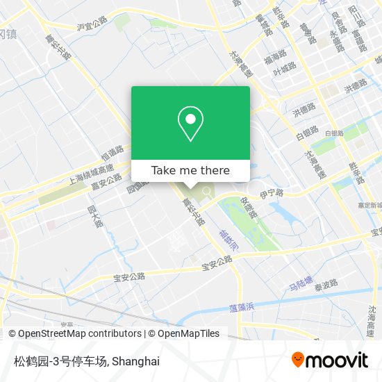 松鹤园-3号停车场 map