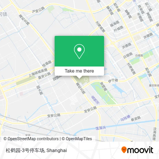 松鹤园-3号停车场 map