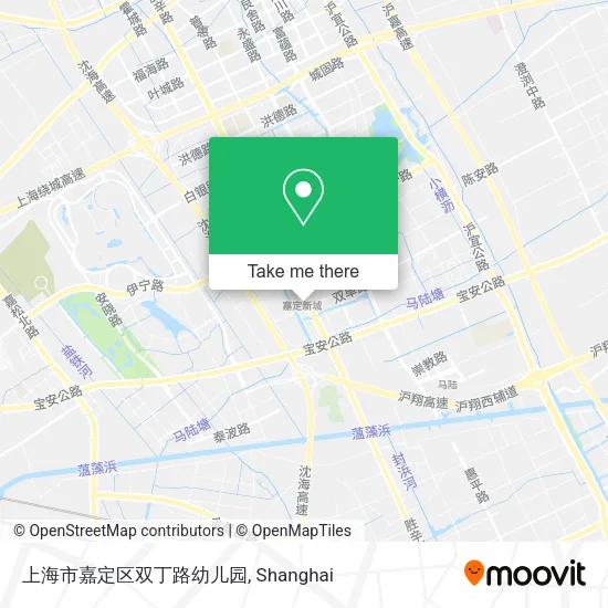 上海市嘉定区双丁路幼儿园 map