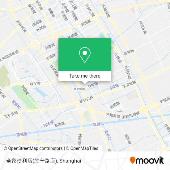 全家便利店(胜辛路店) map