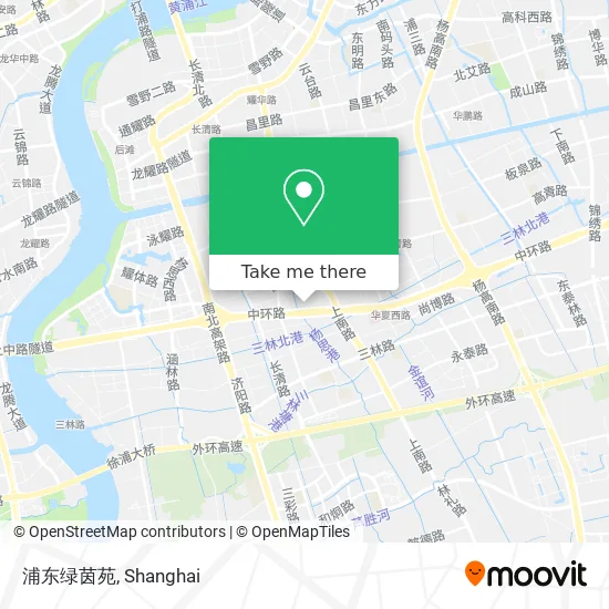 浦东绿茵苑 map