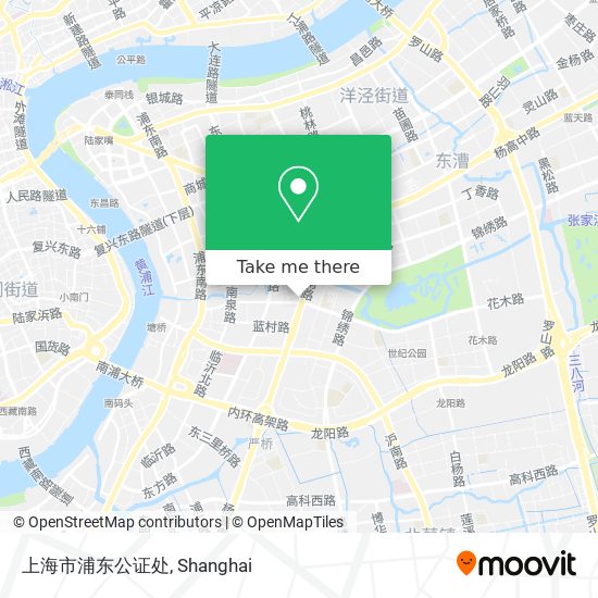 上海市浦东公证处 map