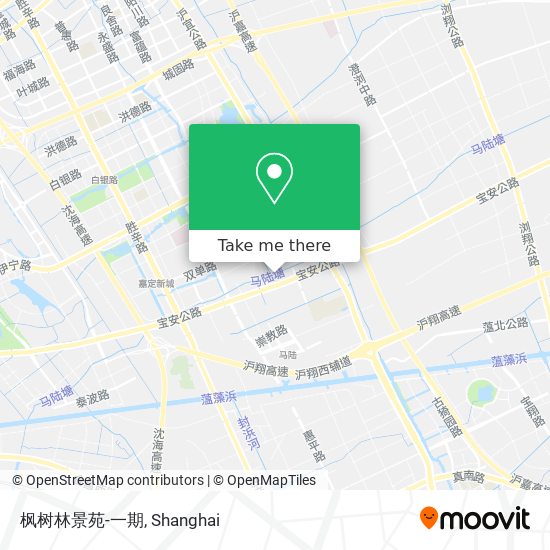 枫树林景苑-一期 map